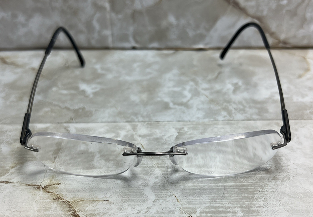 Silhouette Eyeglasses 7661 60 6061 Rimless Gray ..-17-140 Austria FRAMES ONLY